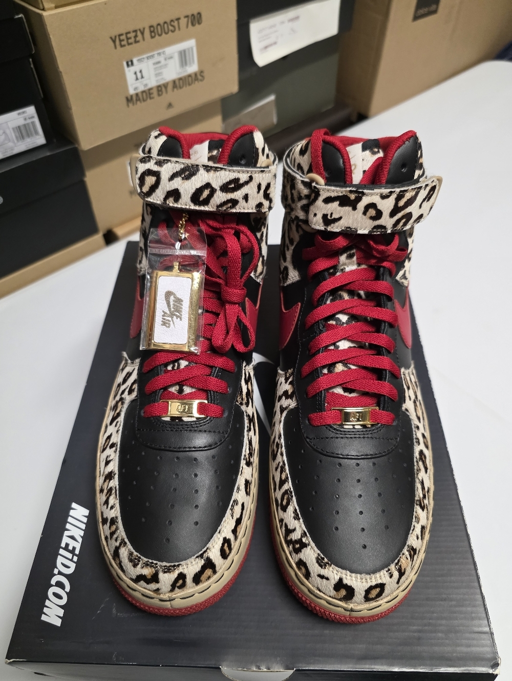 Nike Air Force 1 High NIKEiD - Year Of The Horse - Pony hair Sz 12.5 - Picture 2 of 9